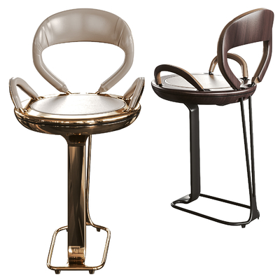 现代吧椅su模型