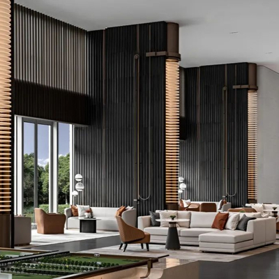 布鲁盟设计 售楼处洽谈区