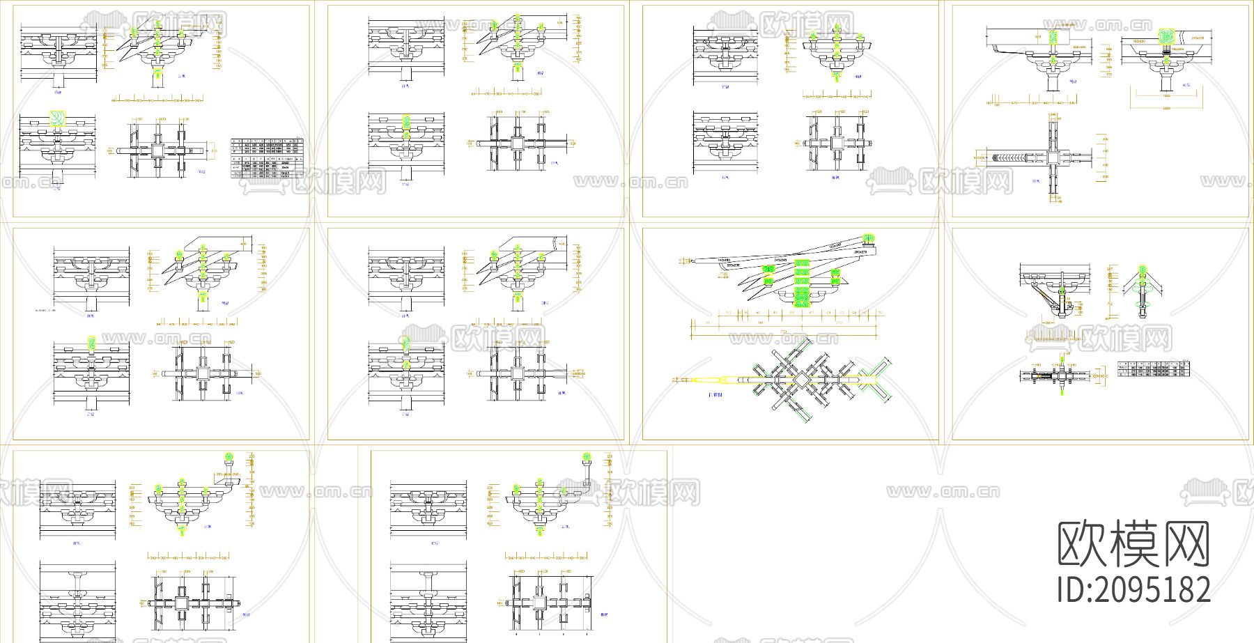 古建施工图大样图下载