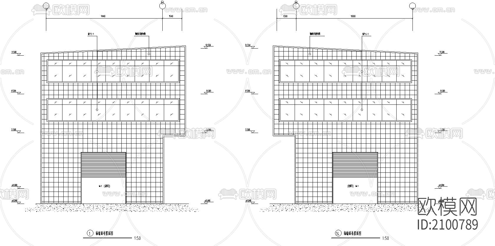 钢结构工程cad图纸下载（渲染图5）