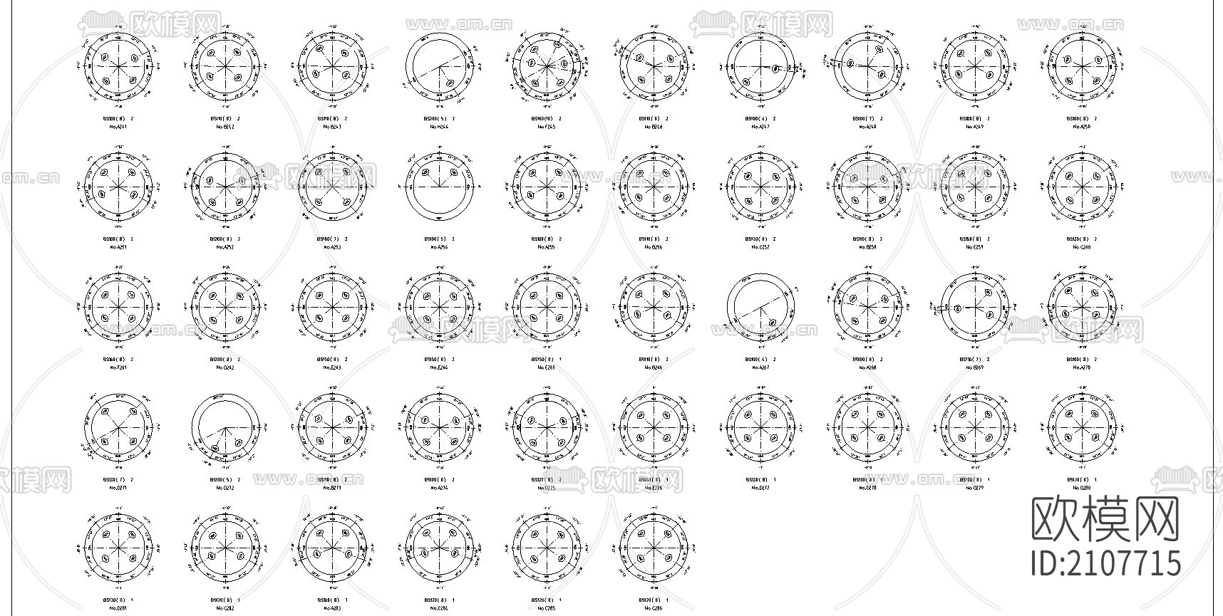 电业局网架cad施工图下载（渲染图4）