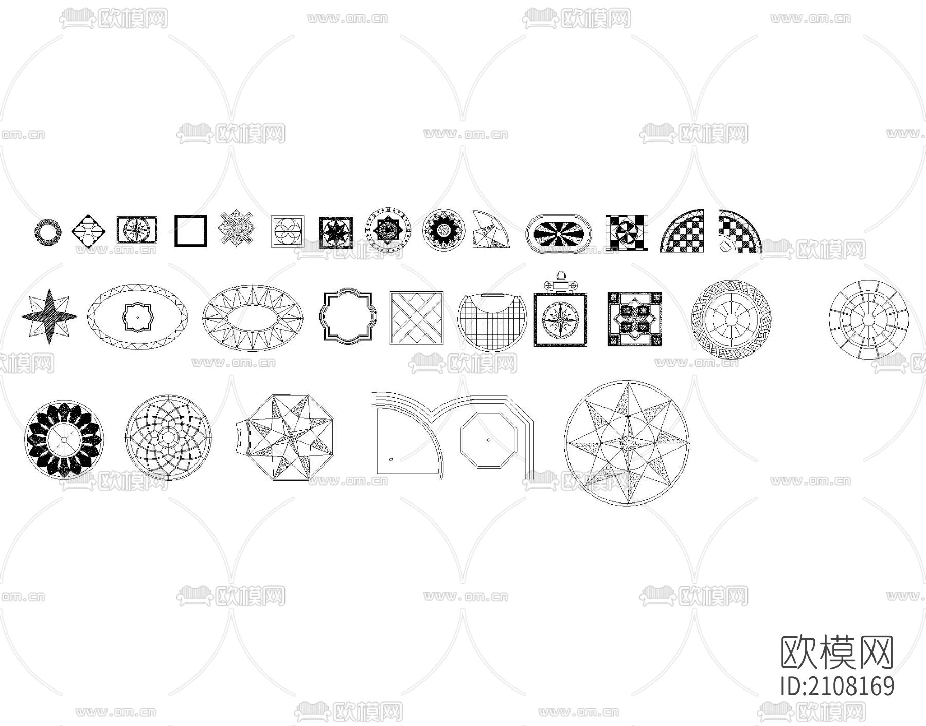 精品cad图块下载（渲染图3）