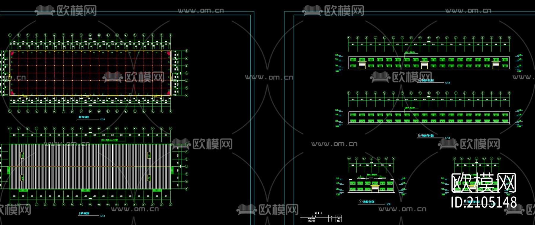 钢结构节点大样下载（渲染图4）