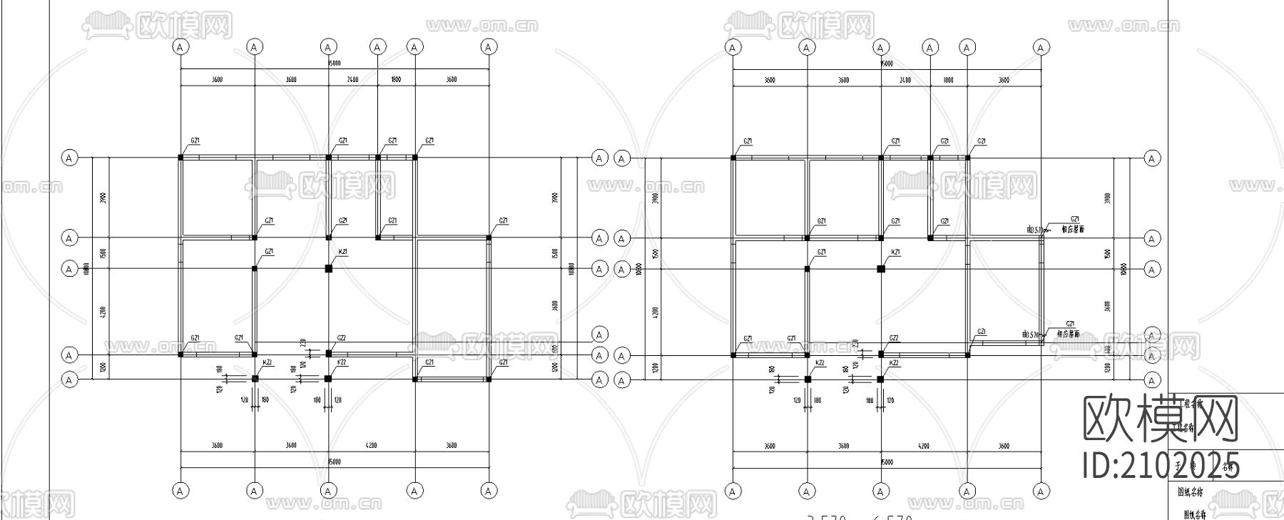 农居房结构节点大样下载（渲染图2）