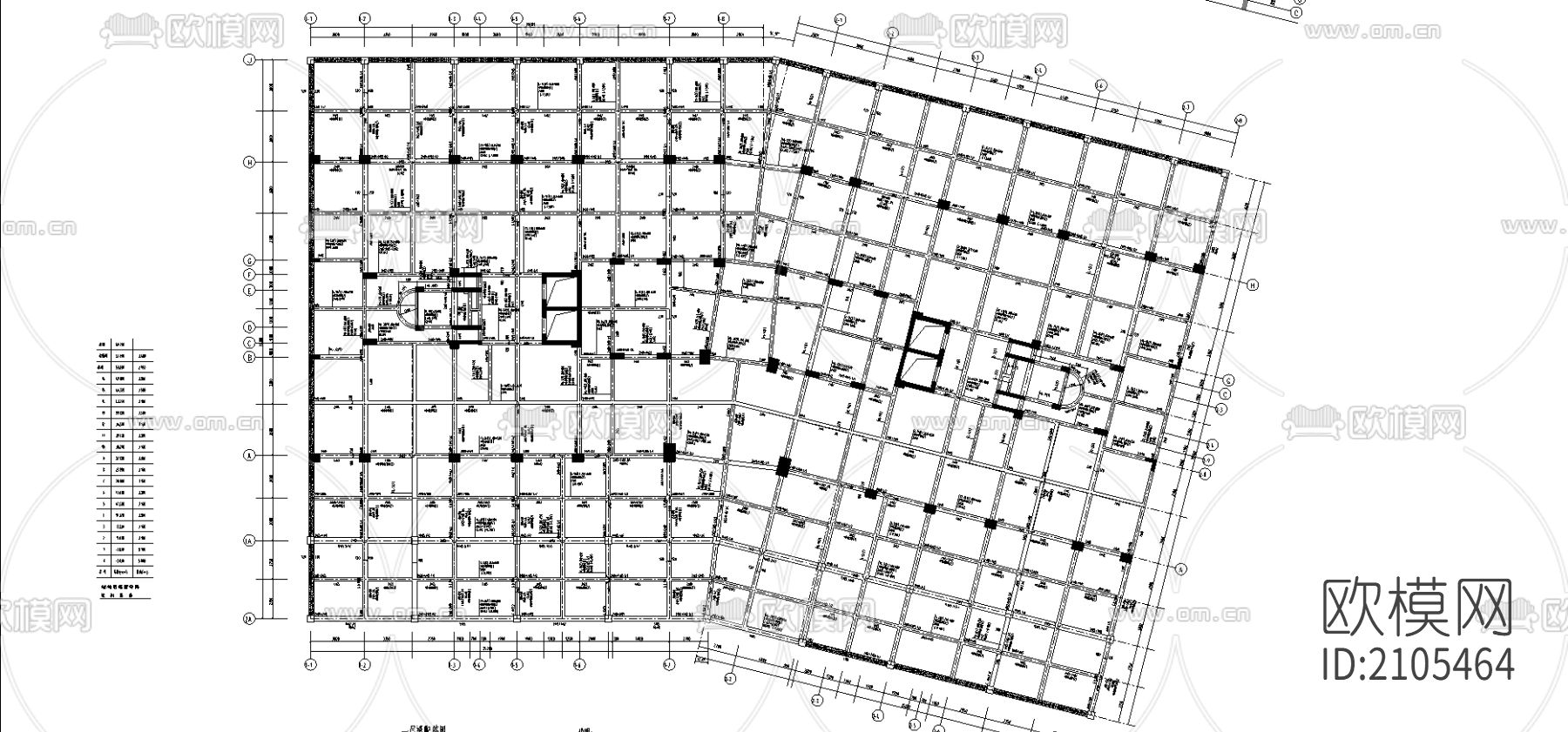 花园框架结构cad施工图下载（渲染图5）