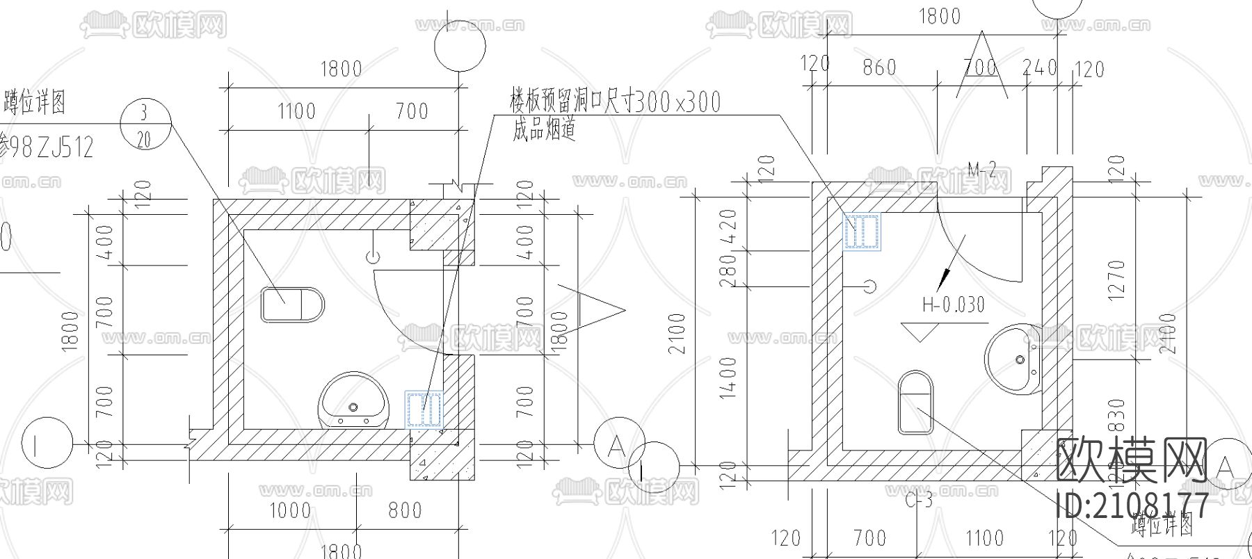 招待所建筑cad施工图下载（渲染图3）