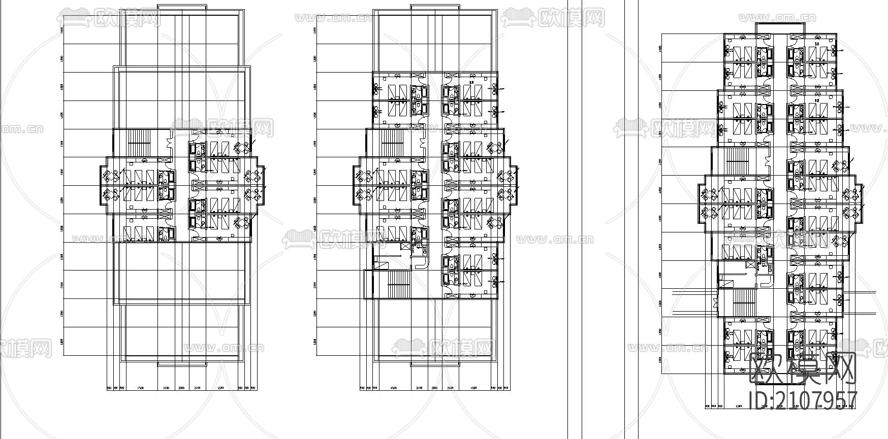 休闲山庄方案cad施工图下载（渲染图3）