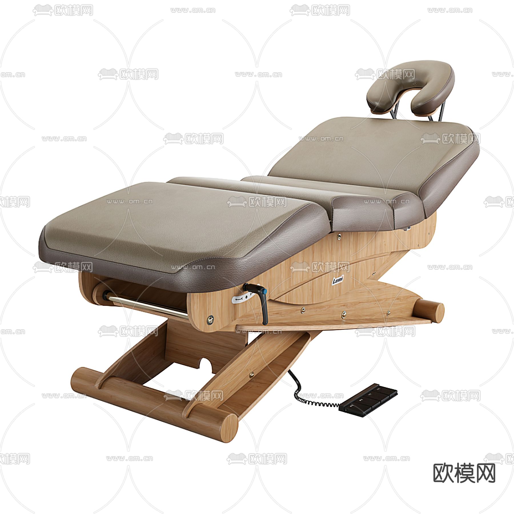 现代电动按摩椅3d模型