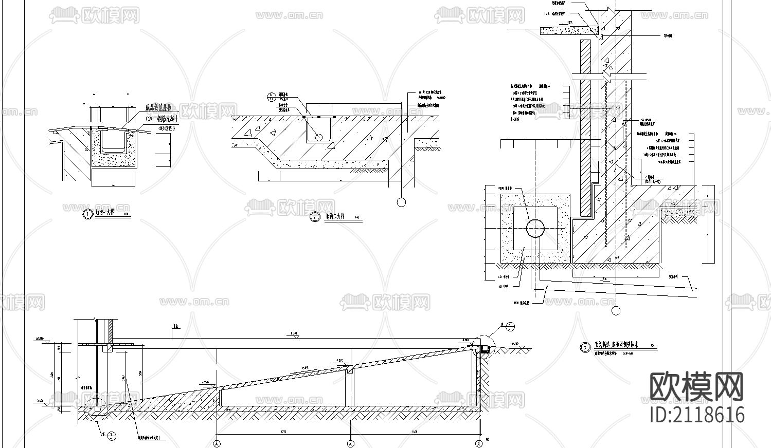 高层商住楼cad施工图下载（渲染图1）