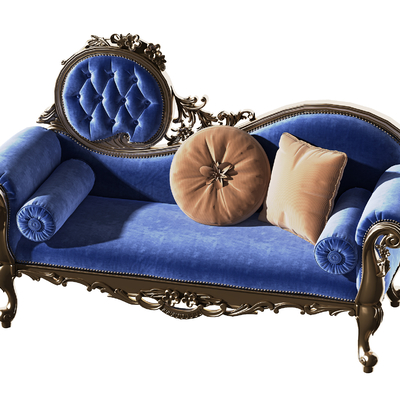 欧式古典沙发3d模型-3dmax模型免费下载-欧模网