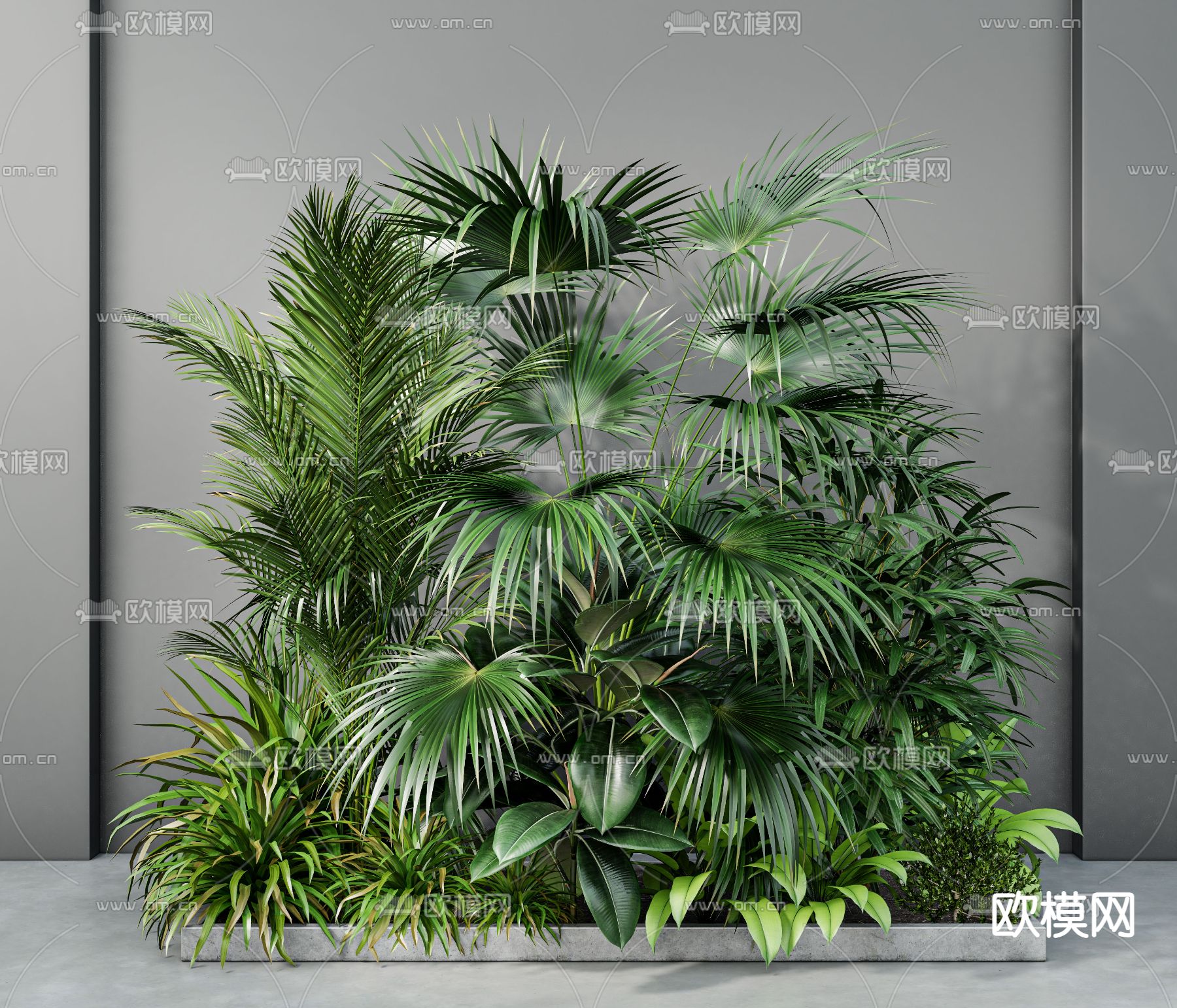 现代灌木丛su模型