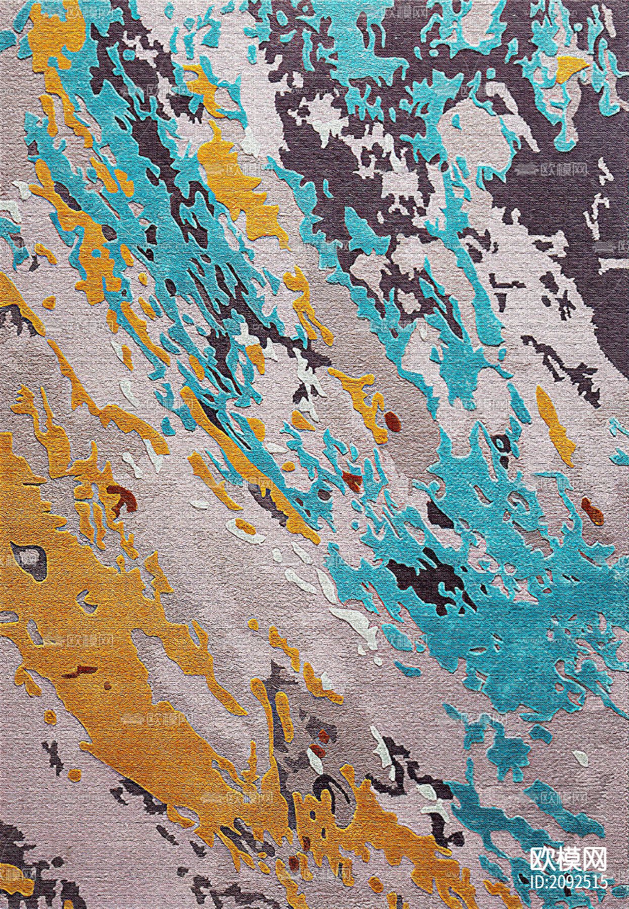 现代简约地毯下载