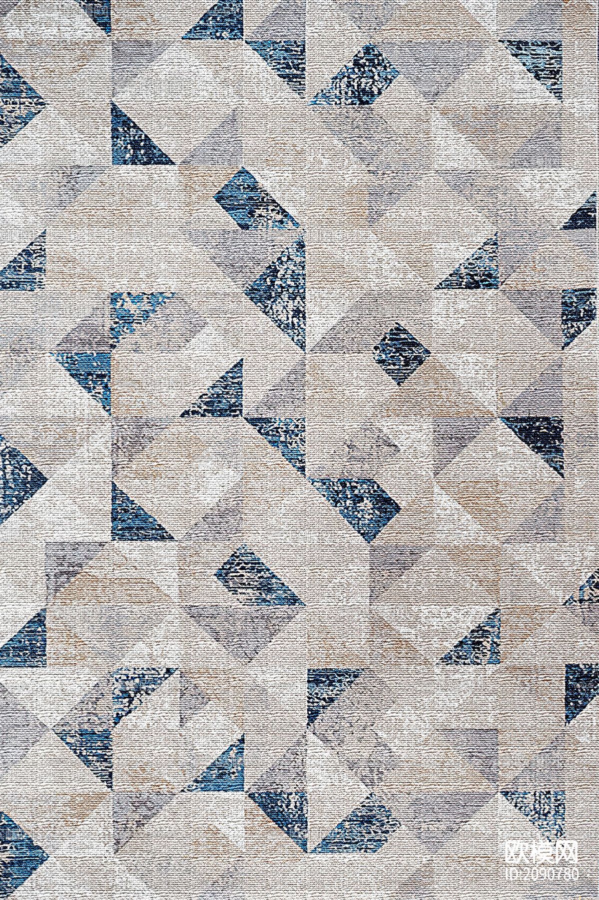 现代简约地毯下载