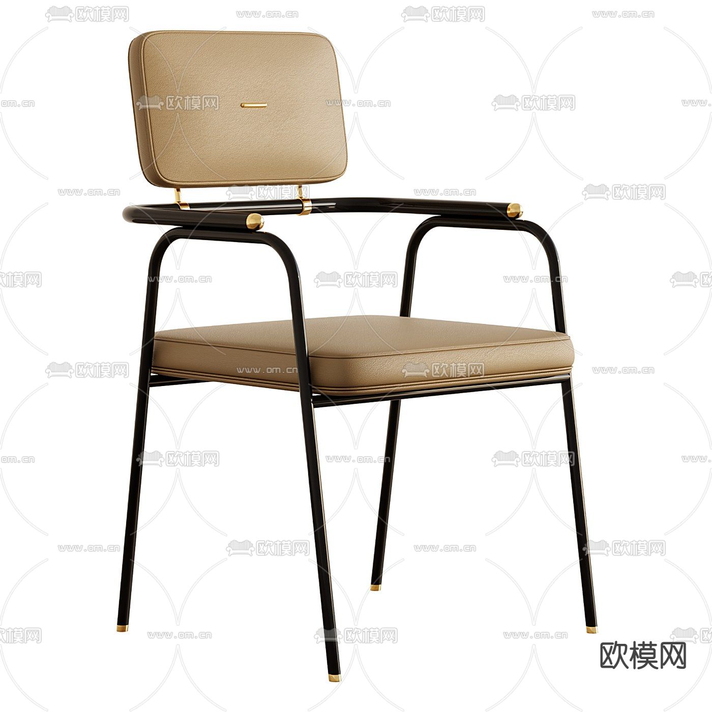 B&B Italia 现代时尚单椅3d模型下载