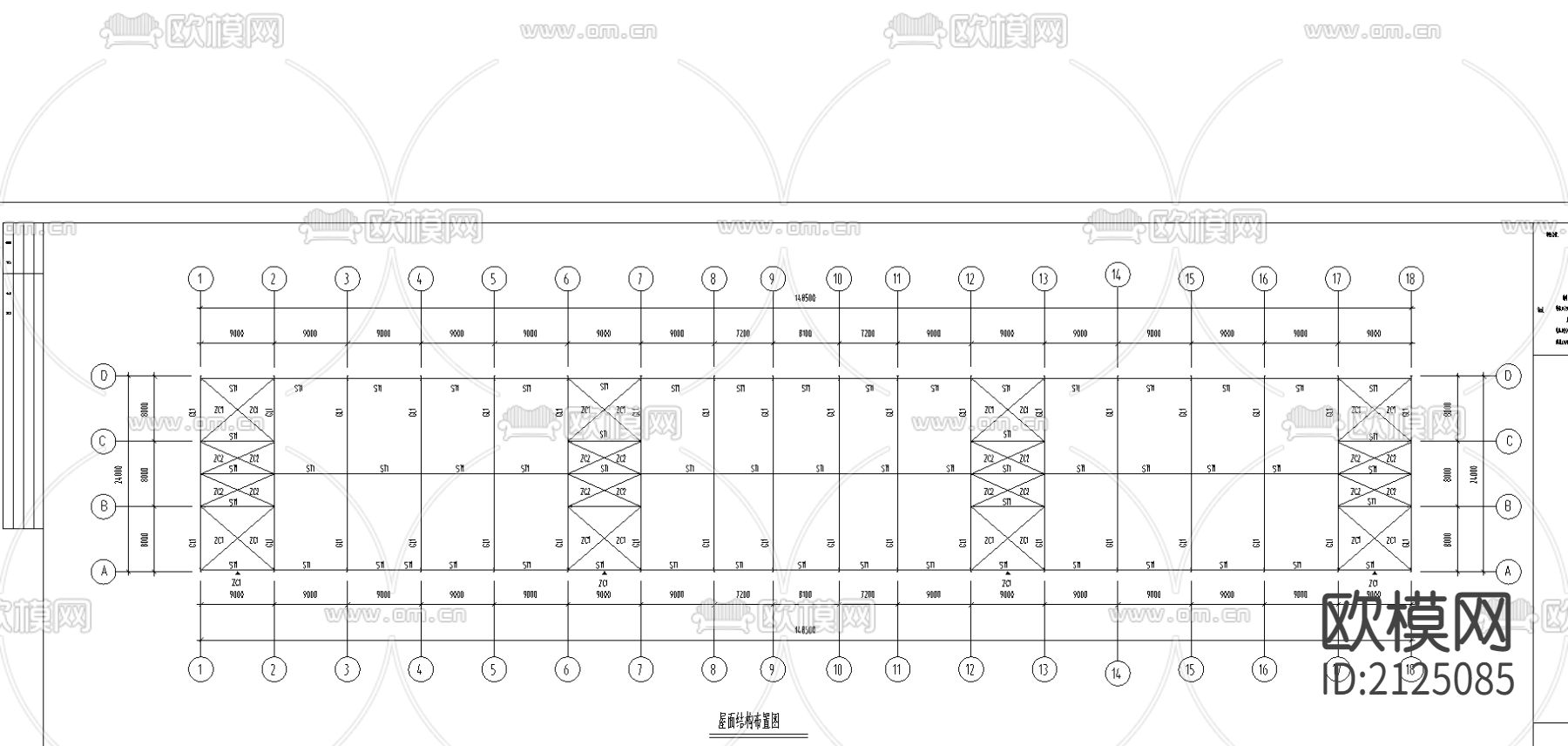 中国石化工程建筑CAD施工图下载（渲染图3）