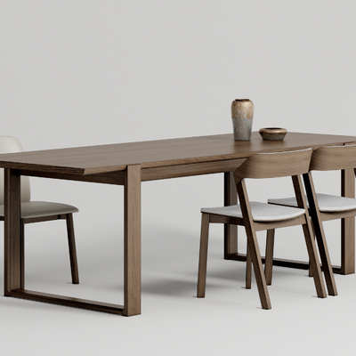 餐桌椅精选su模型合辑