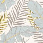 热带植物布壁画