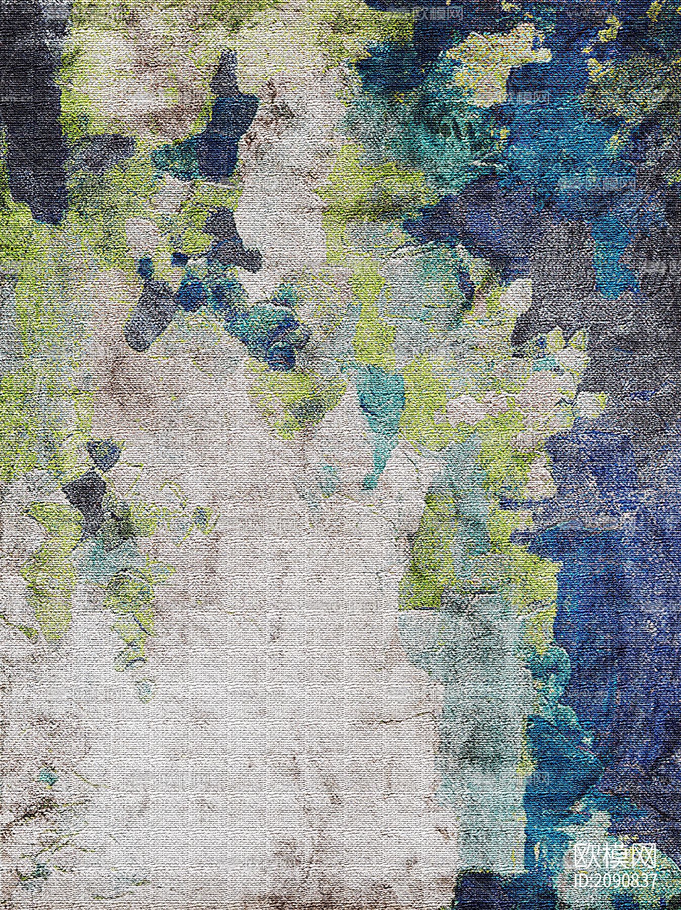 绿色抽象地毯下载