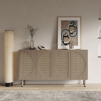 侘寂玄关边柜su模型