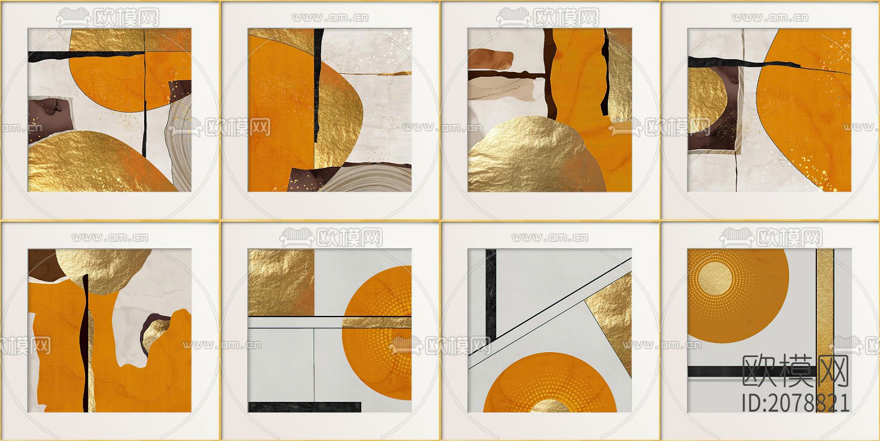 轻奢挂画贴图下载