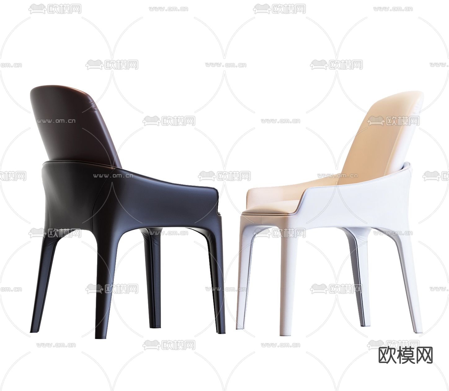 Turri 椅子 单椅3d模型下载