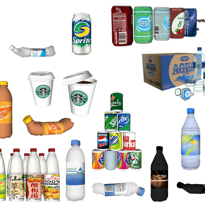  现代饮料su模型 