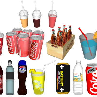  现代饮料su模型 