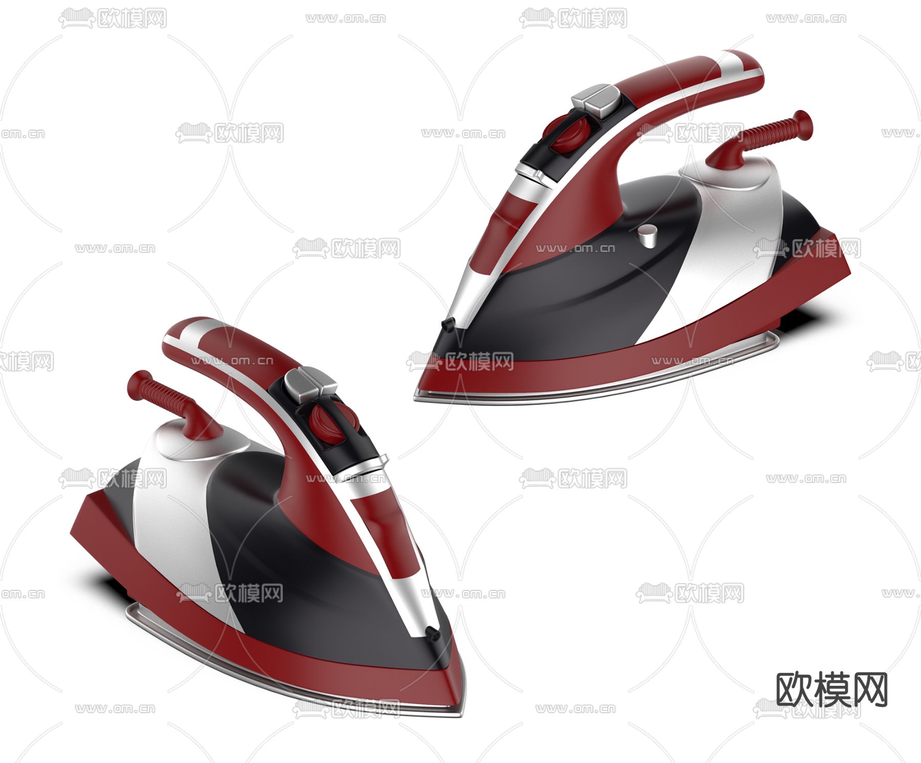 电熨斗3d模型下载