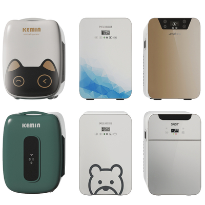  现代迷你小冰箱su模型 