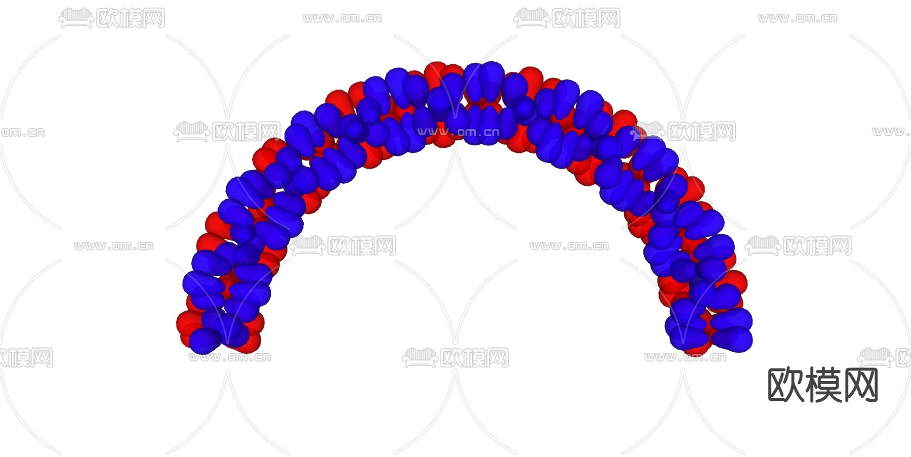 现代美陈气球拱门su模型下载（渲染图2）
