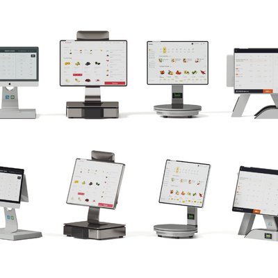  现代收银机su模型 