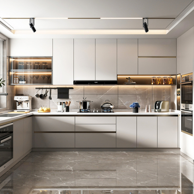  现代厨房su模型 