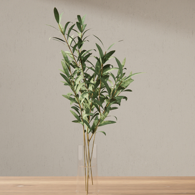  现代水生植物花瓶su模型 