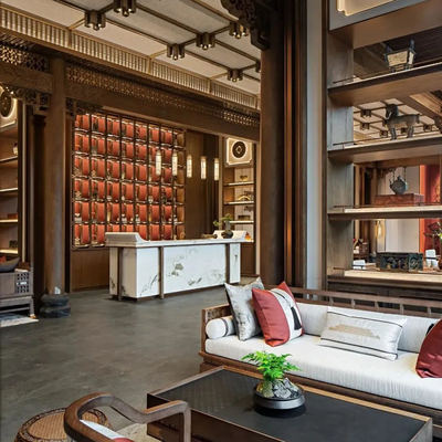 盘石设计 售楼处洽谈区