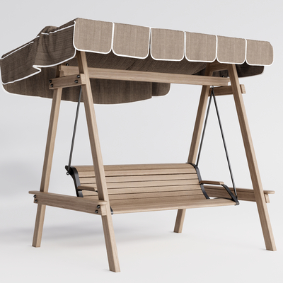  现代秋千吊椅su模型 