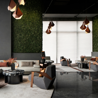 布鲁盟设计 售楼处洽谈区