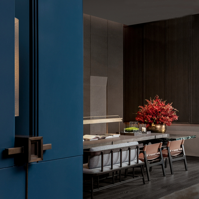 郑中设计 售楼处洽谈区