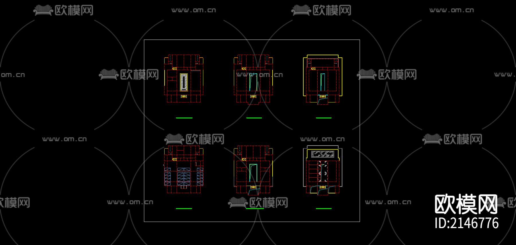 安乐堂建筑cad施工图下载