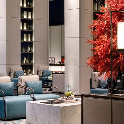 明德设计 售楼处洽谈区