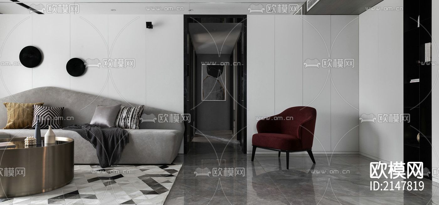 婺江三园CAD施工图下载（渲染图6）