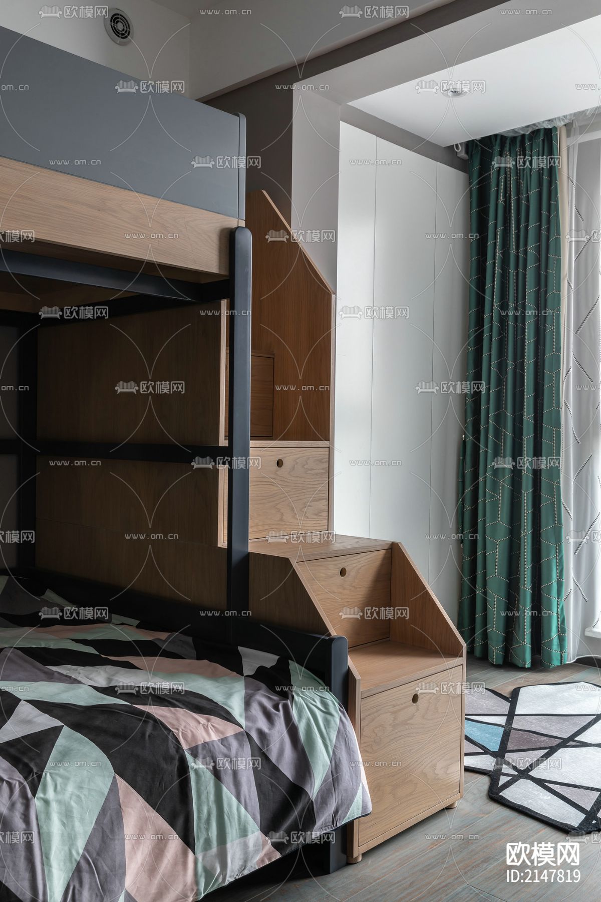 婺江三园CAD施工图下载（渲染图7）