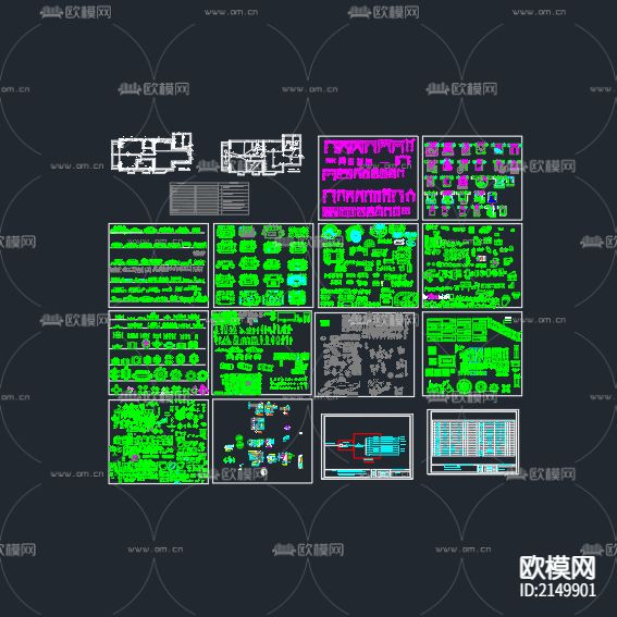 家具cad图库下载