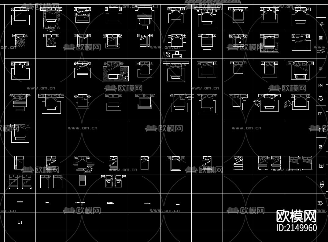 家居CAD图库下载（渲染图4）