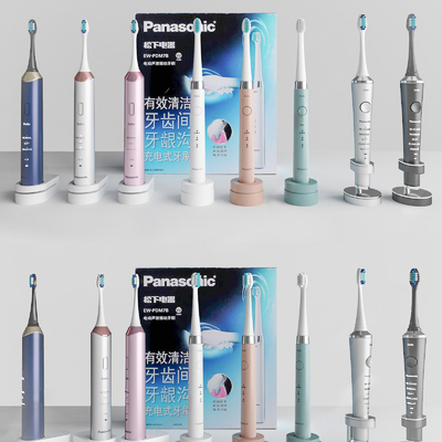  现代电动牙刷su模型 