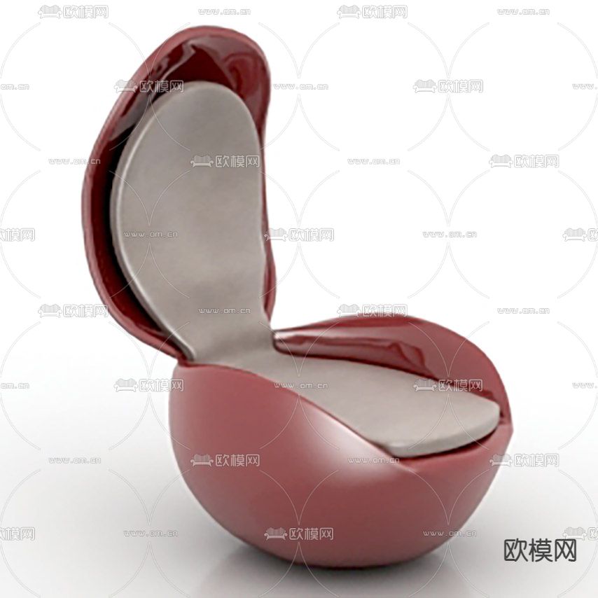 现代轻奢创意可折叠休闲椅免费3d模型