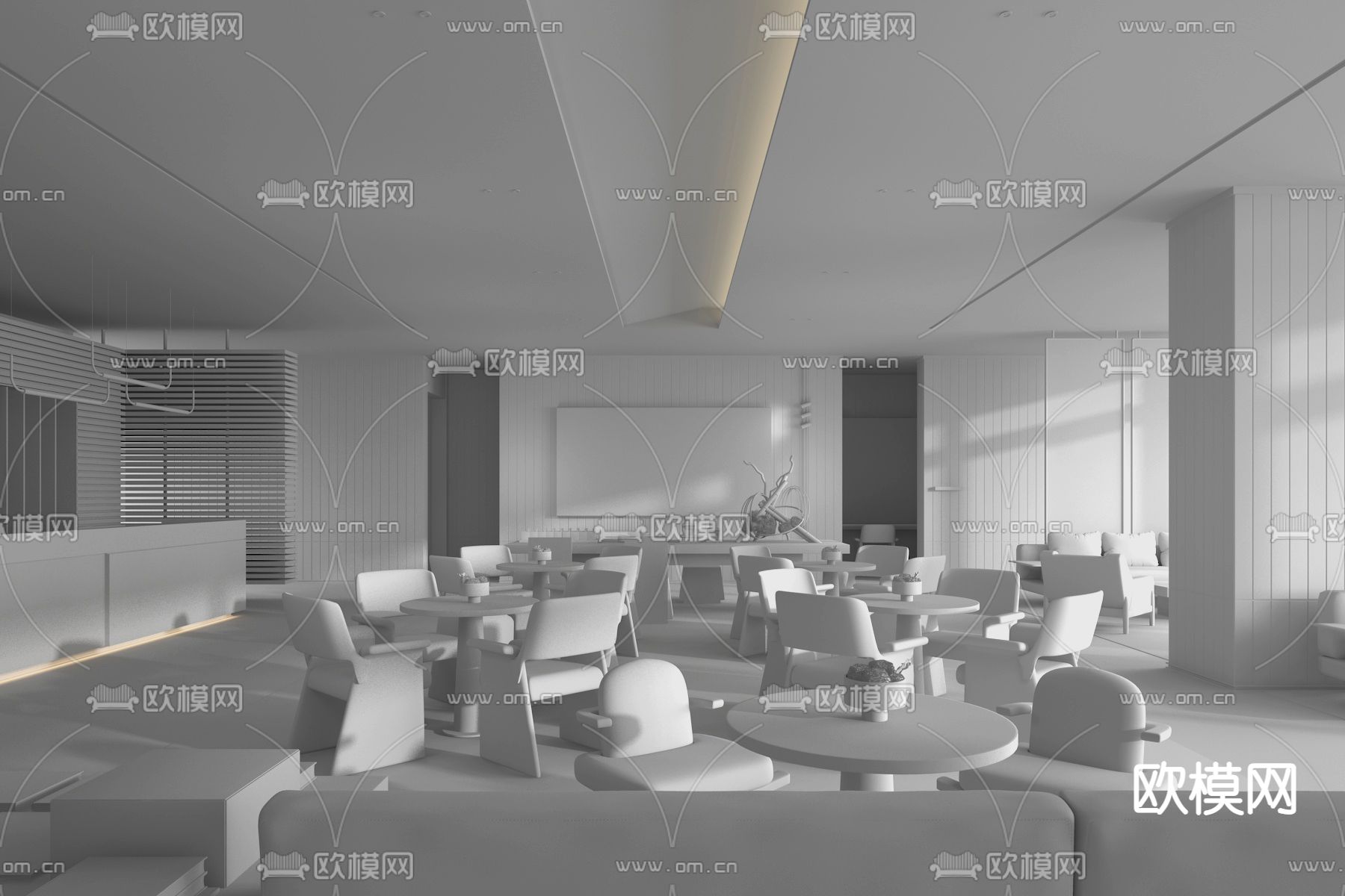 矩阵纵横 星悅兰庭售楼处3d模型