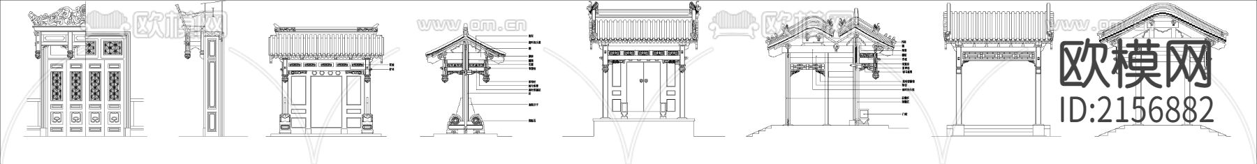 精选中式家具节点大全下载（渲染图3）