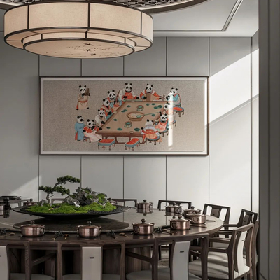 零次方设计 中式餐厅