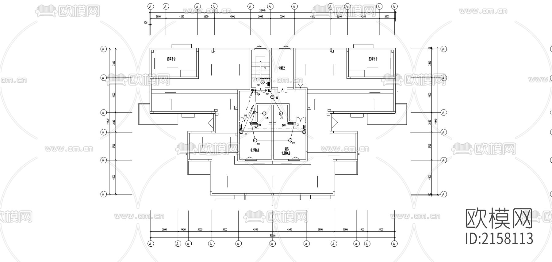 公司消防图纸下载（渲染图2）