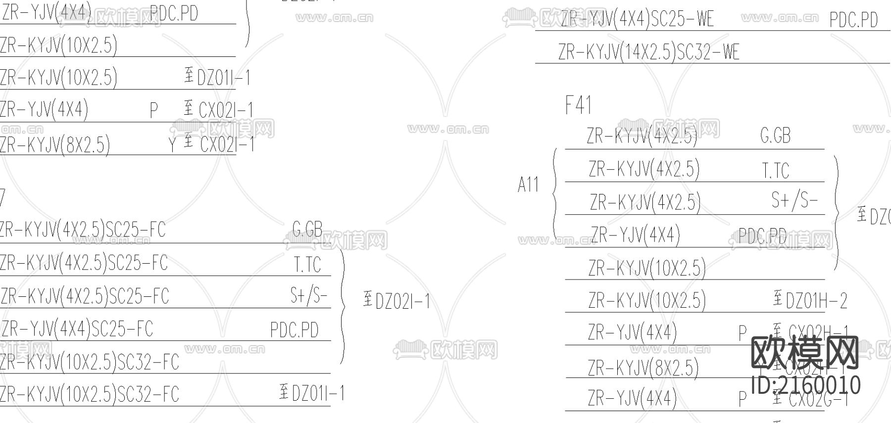 某17万平大型商场消防cad施工图下载（渲染图4）